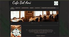 Desktop Screenshot of cafebelami.biz
